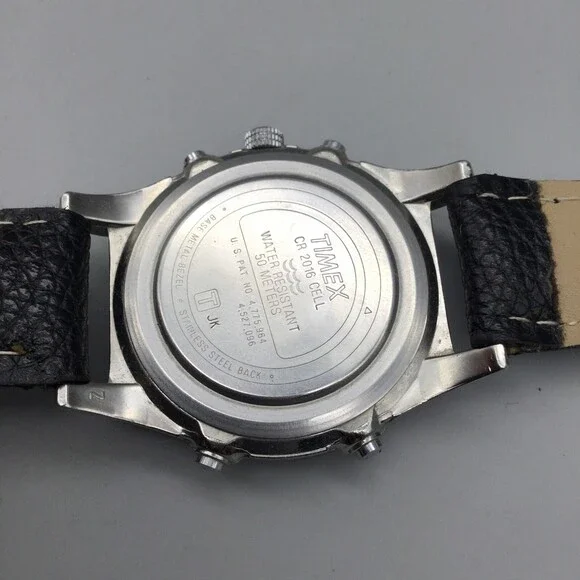 Timex Expedition Watch Men Indiglo 37mm Green Dial Analog Digital New Battery - Picture 11 of 15